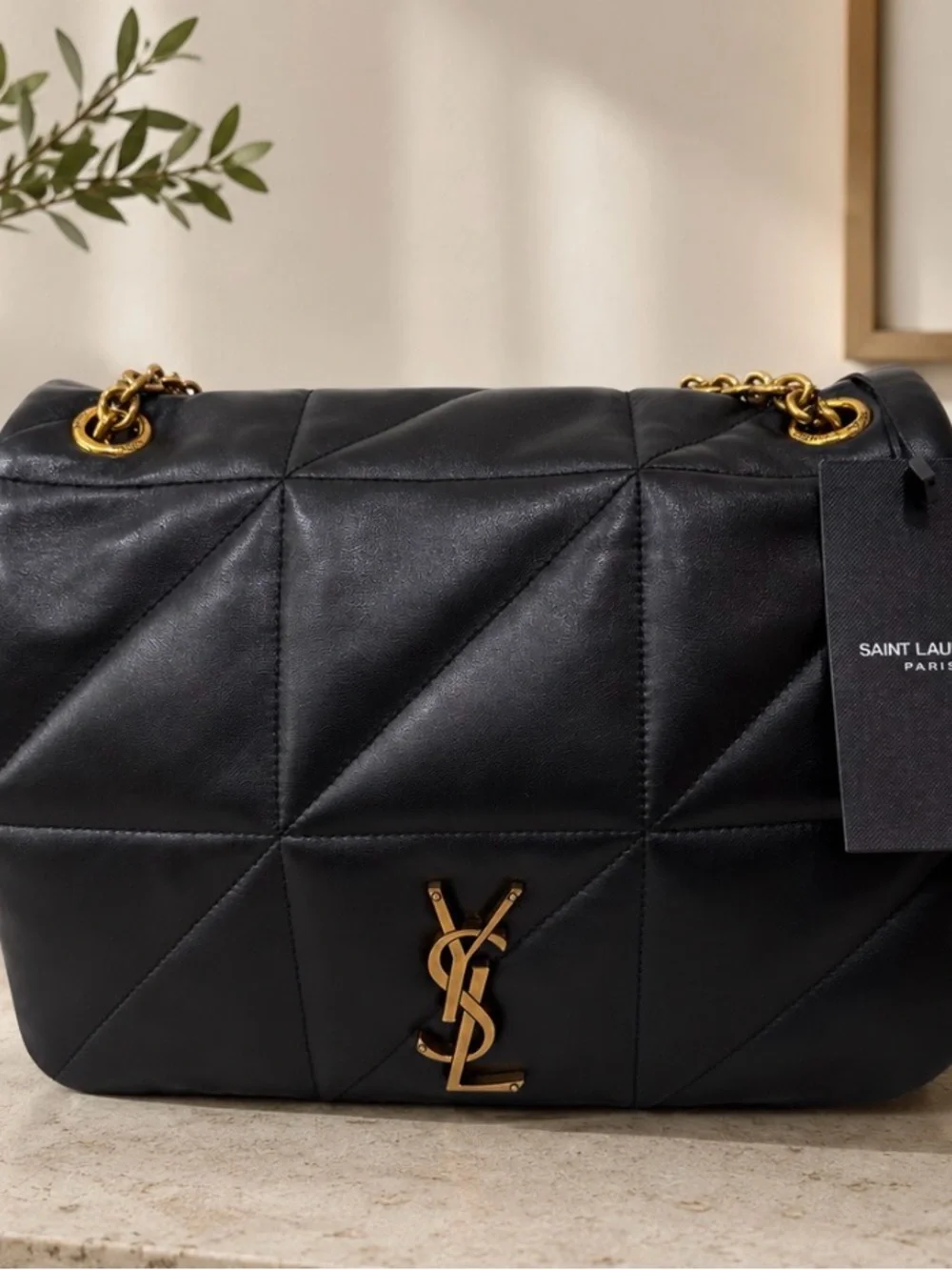 Jamie 4.3 YSL Medium Shoulder Bag in Quilted Smooth Leather